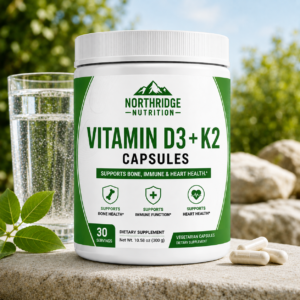 Vitamin D3 + K2 Capsules